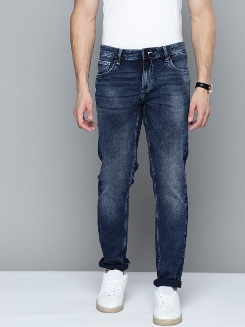 

Indian Terrain Men Navy Blue Brooklyn Slim Fit Light Fade Stretchable Jeans