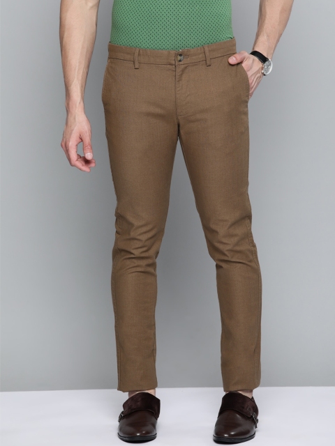 

Indian Terrain Men Brown Brooklyn Slim Fit Chinos Trousers