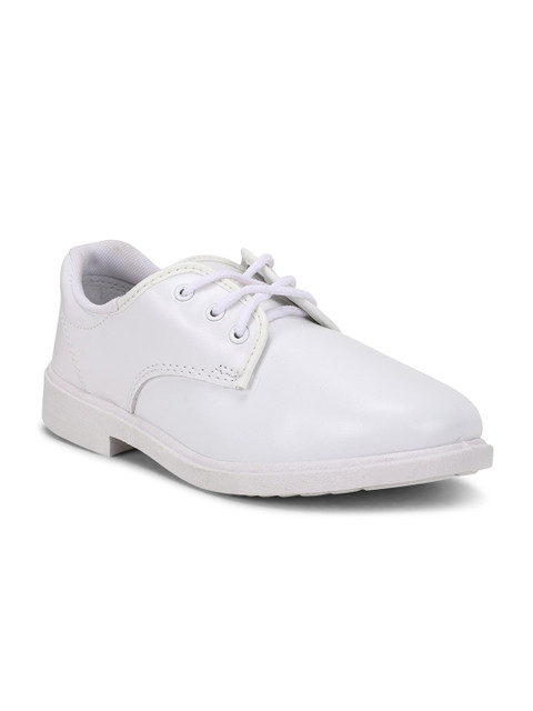 

Bata Girls White Synthetic Derbys School Shoes