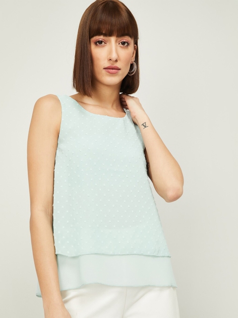 

Bossini Woman Green Regular Top