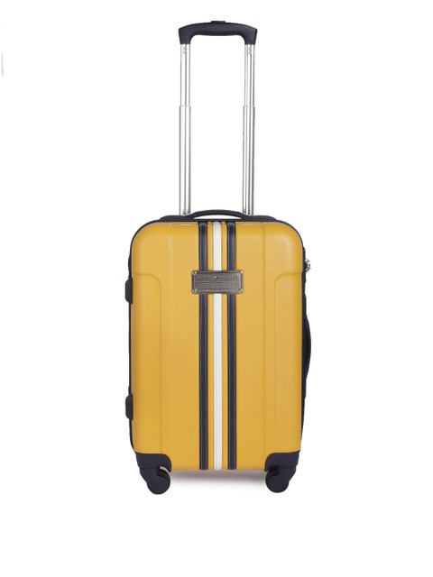 

Tommy Hilfiger Yellow Solid Hard Cabin Trolley Bag