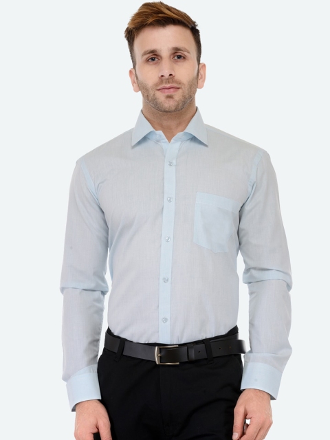 

RG DESIGNERS Men Blue Slim Fit Opaque Formal Shirt