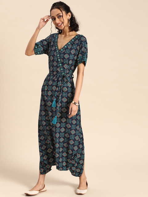 

MABISH by Sonal Jain Navy Blue Basic Jumpsuit