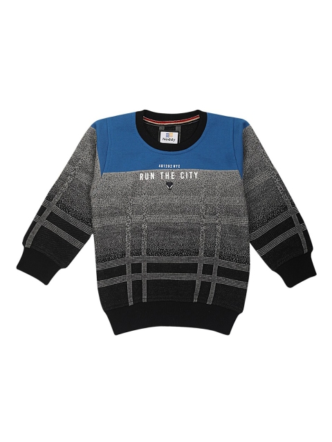 

Noddy Boys Blue Colourblocked Sweatshirt
