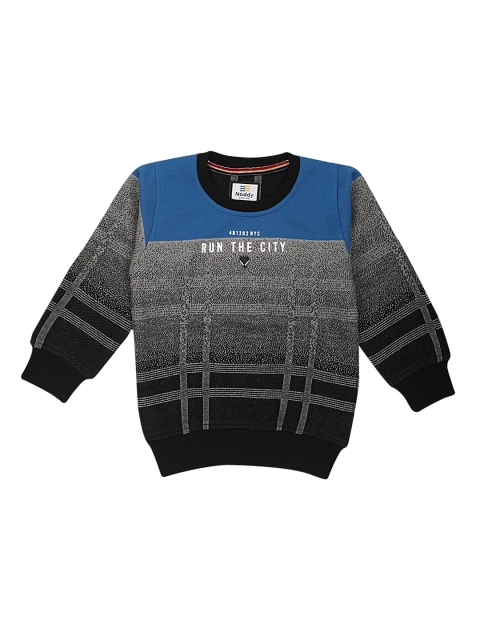 

Noddy Boys Blue & Grey Colourblocked Sweatshirt