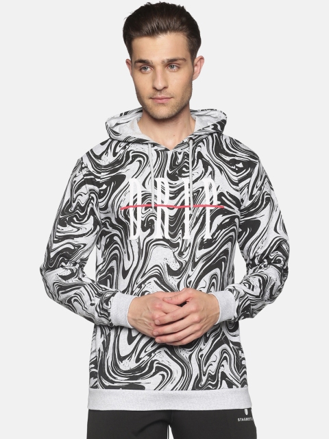 

UrGear Men Grey Printed Sweatshirt