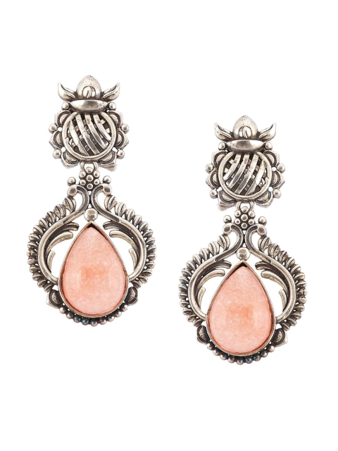 

Biba Rust Contemporary Drop Earrings