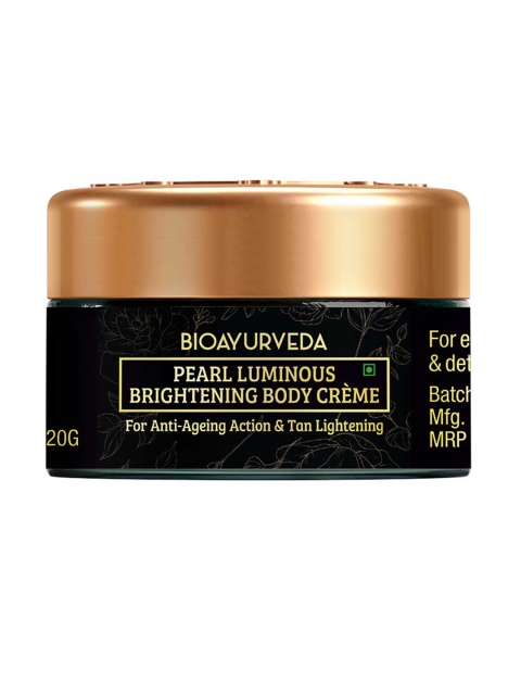 

BIOAYURVEDA Pearl Luminous Brightening Body Cream - 20 g, Black