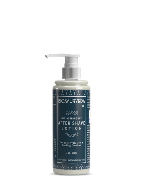 

BIOAYURVEDA Bio Astringent 7 Organic Herbs & Natural Oils After Shave Lotion - 200 g, Blue