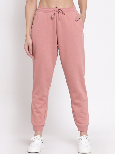 

Mode by Red Tape Women Pink Solid Joggers