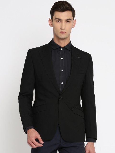 

Raymond Black Slim Fit Single-Breasted Formal Blazer