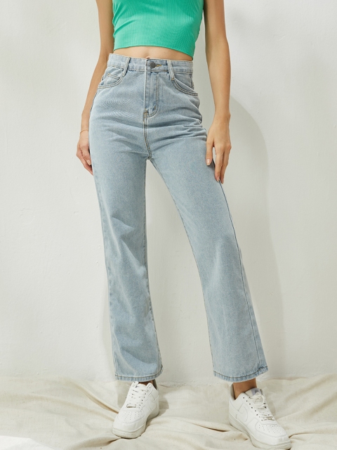 

URBANIC Women Blue High-Rise Jeans