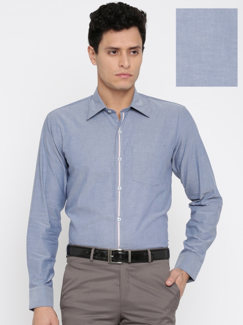 

American Crew Men Grey Slim Fit Formal Shirt