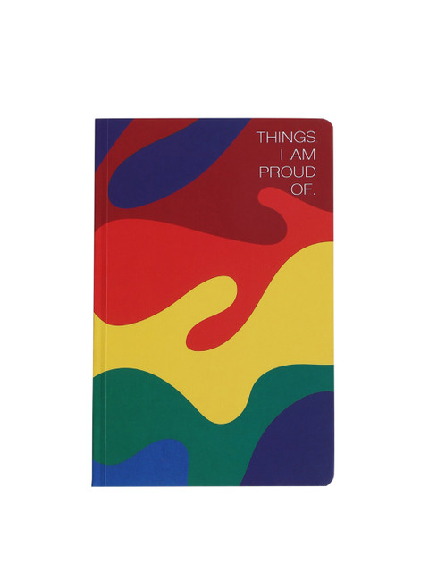 

Bewakoof Unisex Red & Yellow Printed Notebook