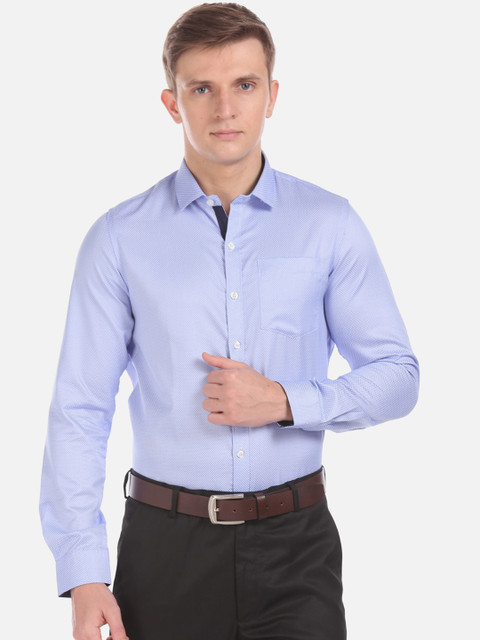 

Arrow Men Blue Opaque Casual Shirt