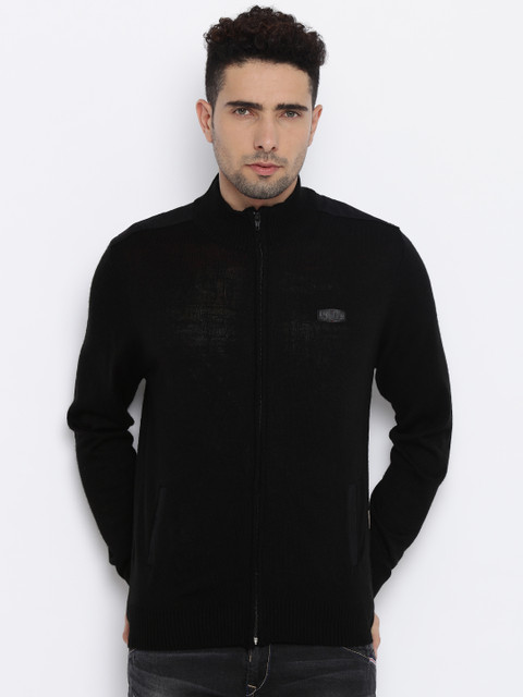 

Flying Machine Men Black Sweater