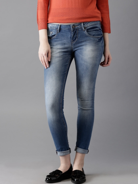 

Moda Rapido Women Blue Skinny Fit Stretchable Jeans