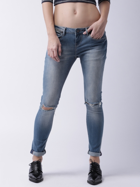 

Moda Rapido Women Blue Skinny Fit Stretchable Jeans
