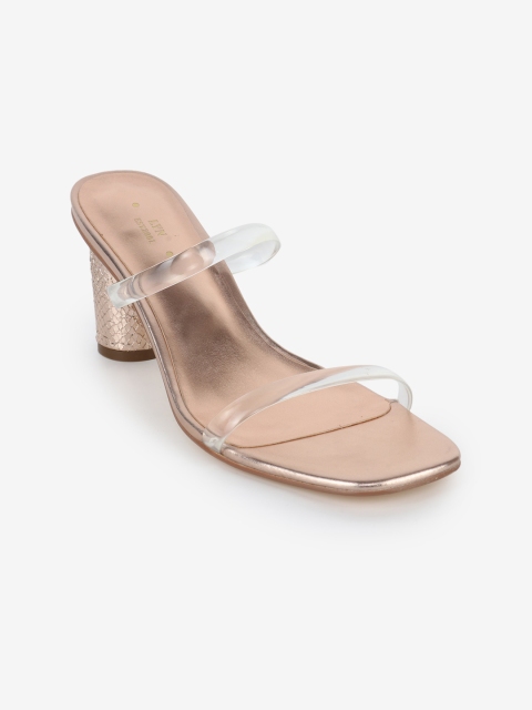 

LYN White Block Heels