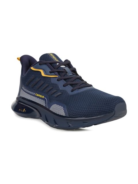 

Campus Men Navy Blue Mesh Running Non-Marking Shoes