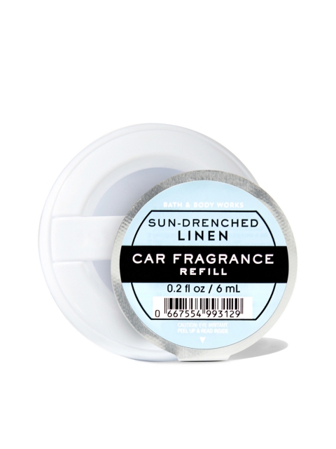 

Bath & Body Works Sun-Drenched Linen Car Fragrance Refill 6 ml, Blue