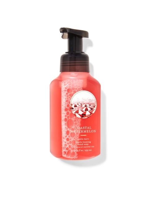 

Bath & Body Works Coastal Watermelon Gentle Foaming Hand Soap- 259 ml, Pink