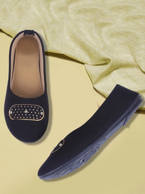 

FABBMATE Women Black Ballerinas Flats