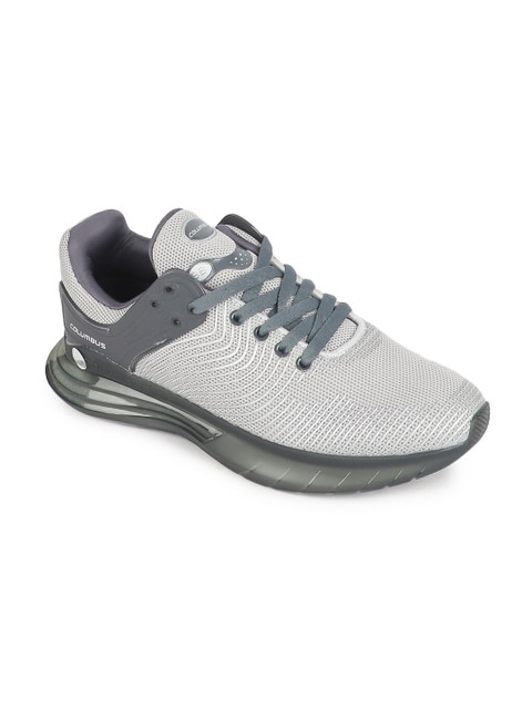 

Columbus Men Grey Mesh Running Non-Marking Shoes