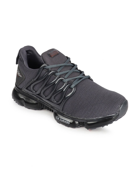 

Columbus Men Grey Mesh Running Non-Marking Shoes