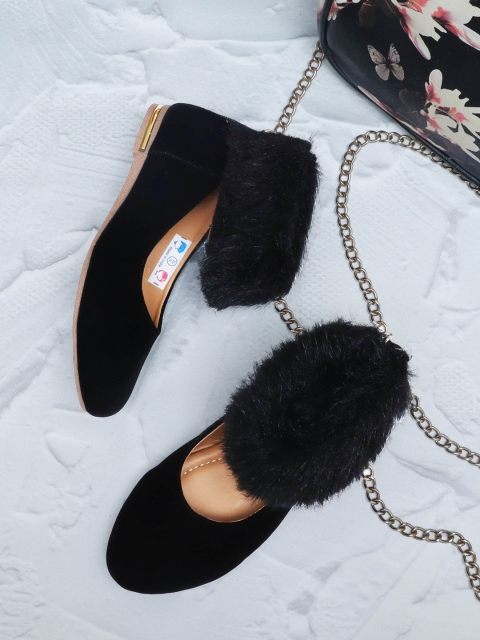 

DChica Girls Black Ballerinas Flats