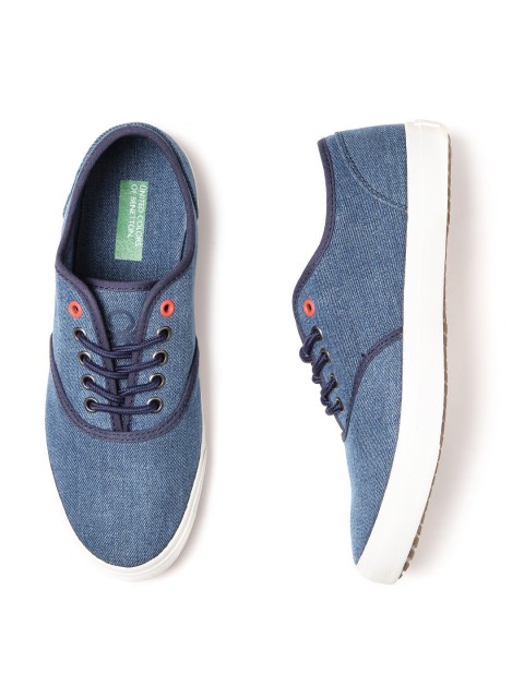

United Colors of Benetton Men Blue Sneakers
