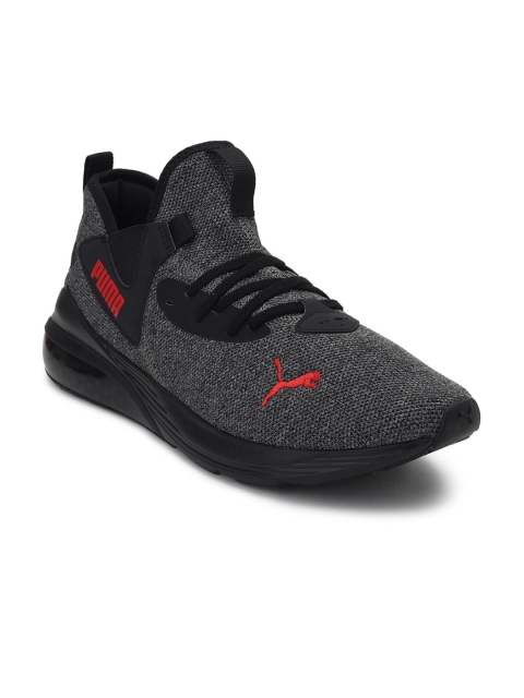 

Puma Men Black Textile Running Shoes