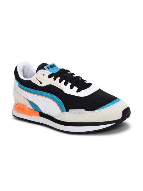 

Puma Grey City Rider Unisex Sneakers