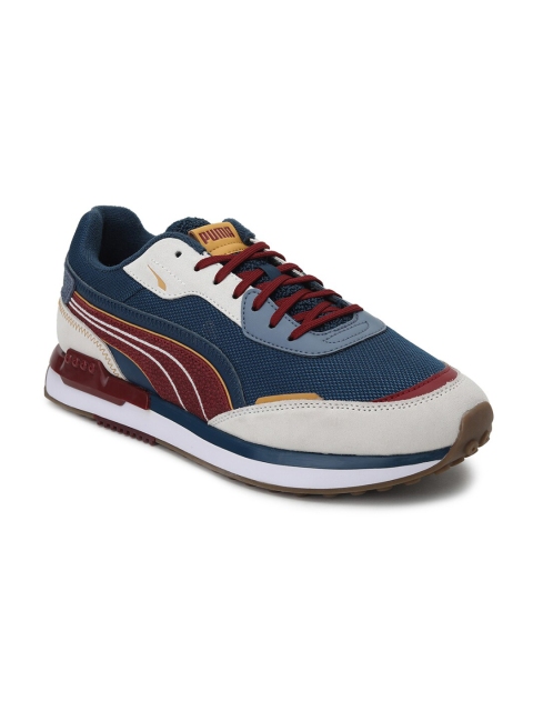 

Puma Blue & Red City Rider P.Uni Unisex Sneakers