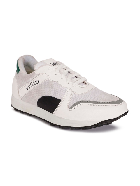 

Woakers Men White Casual Shoes