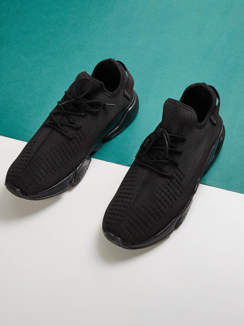 

Forca by Lifestyle Men Black Woven Design Sneakers