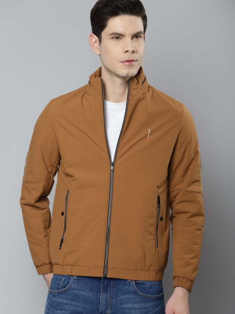 

Fort Collins Men Brown Solid Padded Jacket