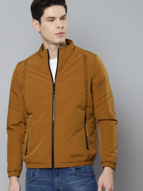 

Fort Collins Men Rust Brown Bomber Jacket