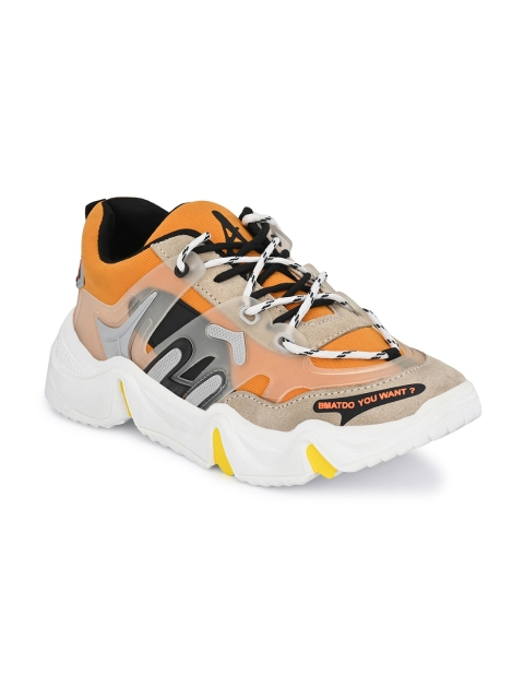 

Absolutee Shoes Men Multicoloured Mesh Walking Non-Marking Shoes, Multi