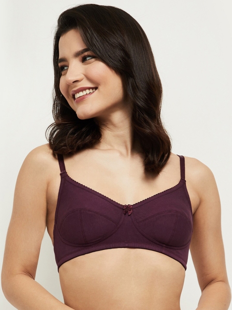 

max Burgundy Everyday Lightly Padded Bra