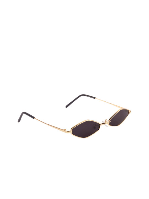 

Voyage Unisex Black UV Protected Diamond Style Sunglasses B80568MG3580