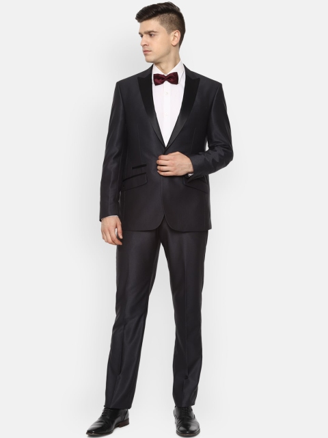 

Louis Philippe Men Charcoal Grey Two Piece Suit