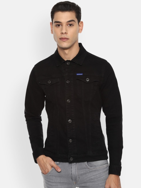 

VAN HEUSEN DENIM LABS Men Black Denim Jacket