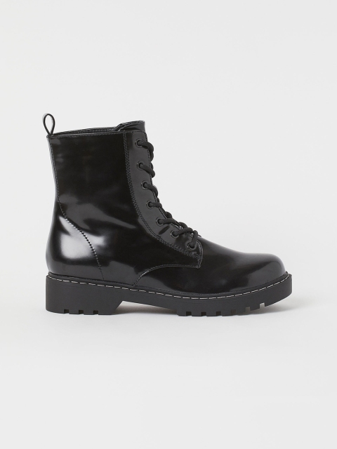 

H&M Women Black Solid Boots