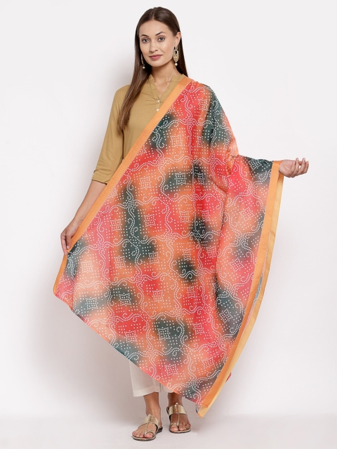 

Myshka Multicoloured Printed Dupatta, Multi