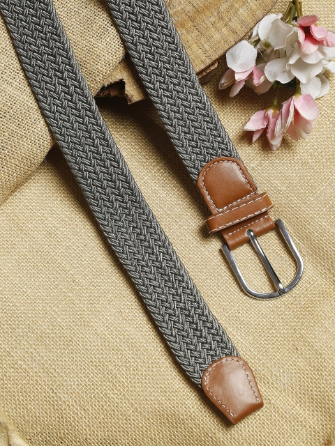 

Apsis Women Grey Braided Belt