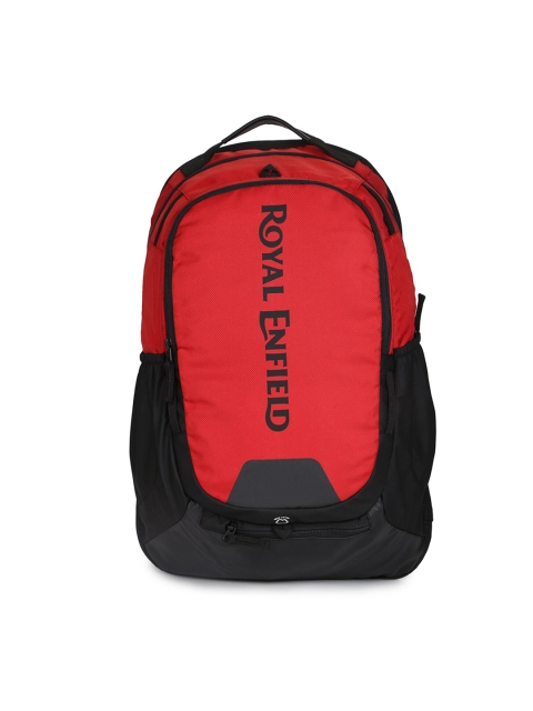

Royal Enfield Unisex Black & Red Classic Backpack