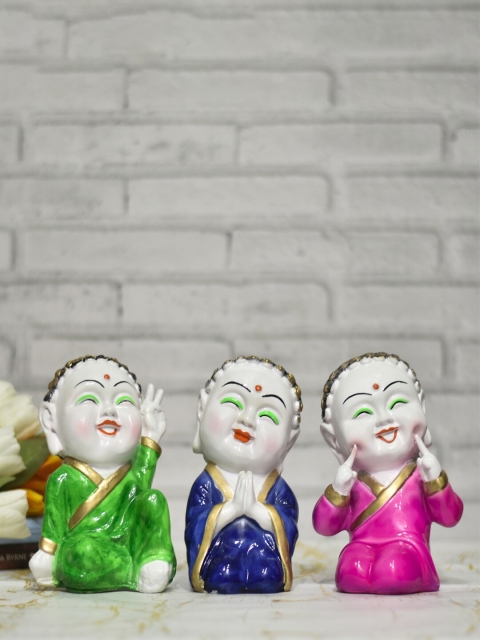 

Archies Green & Brown Buddha Showpiece Gift Set