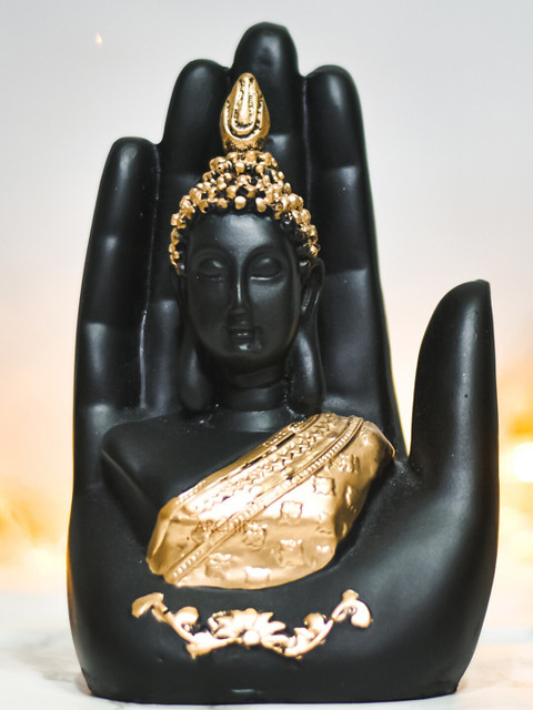 

Archies Set Of 13 Black Buddha Home Gift Set