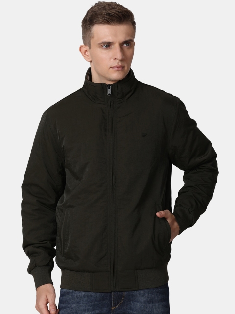 

t-base Men Olive Green Lightweight Bomber Jacket